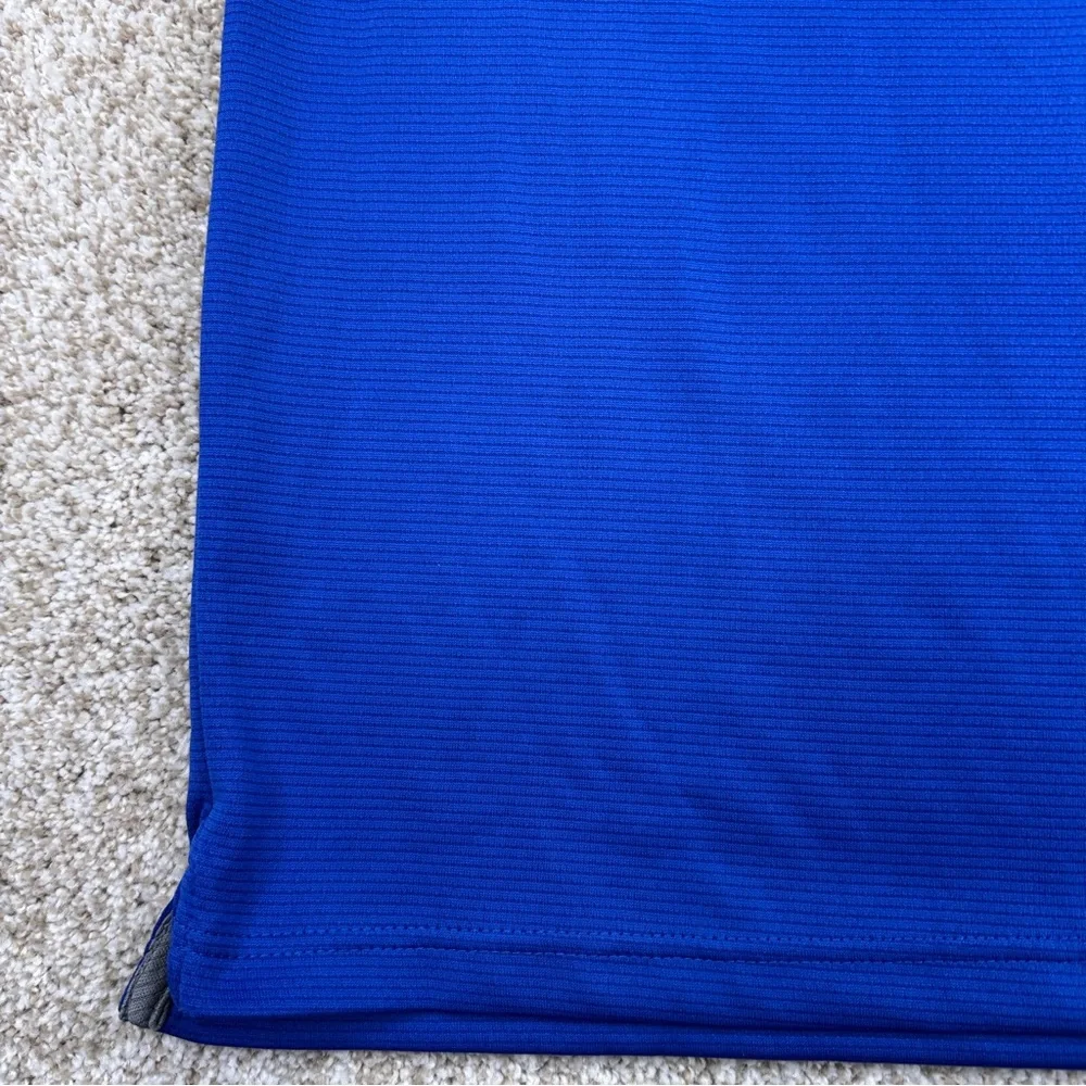 Under Armour Men's Performance Blue Polo Shirt Short Sleeve - Picture 4 of 14